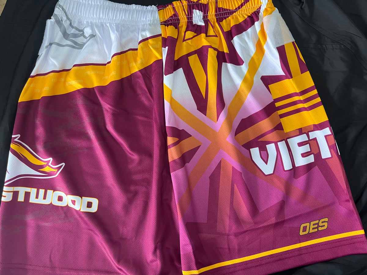 Vietnam & Ryde Shorts Sydney Oztag Merchandise