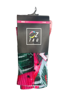 Load image into Gallery viewer, PINK/GREEN OZTAG SOCKS (LONG)