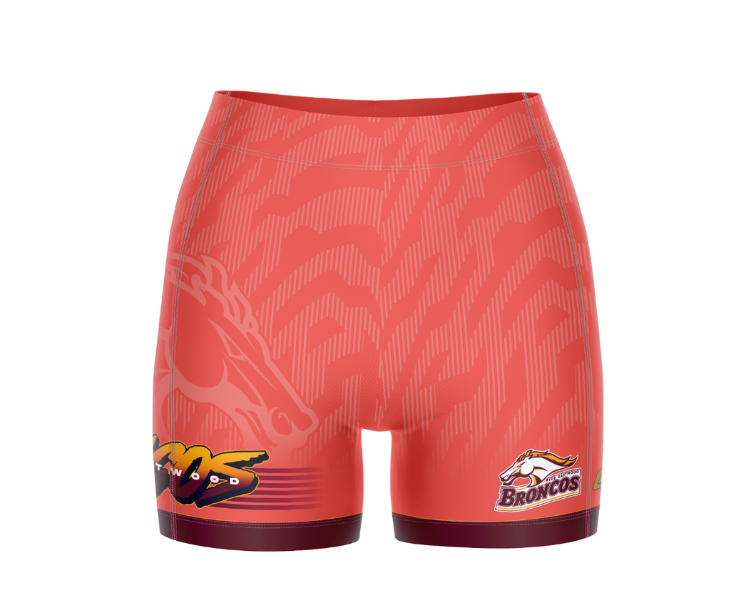 PRE ORDER RYDE EASTWOOD BRONCOS TIGHTS 2024 (PEACH)