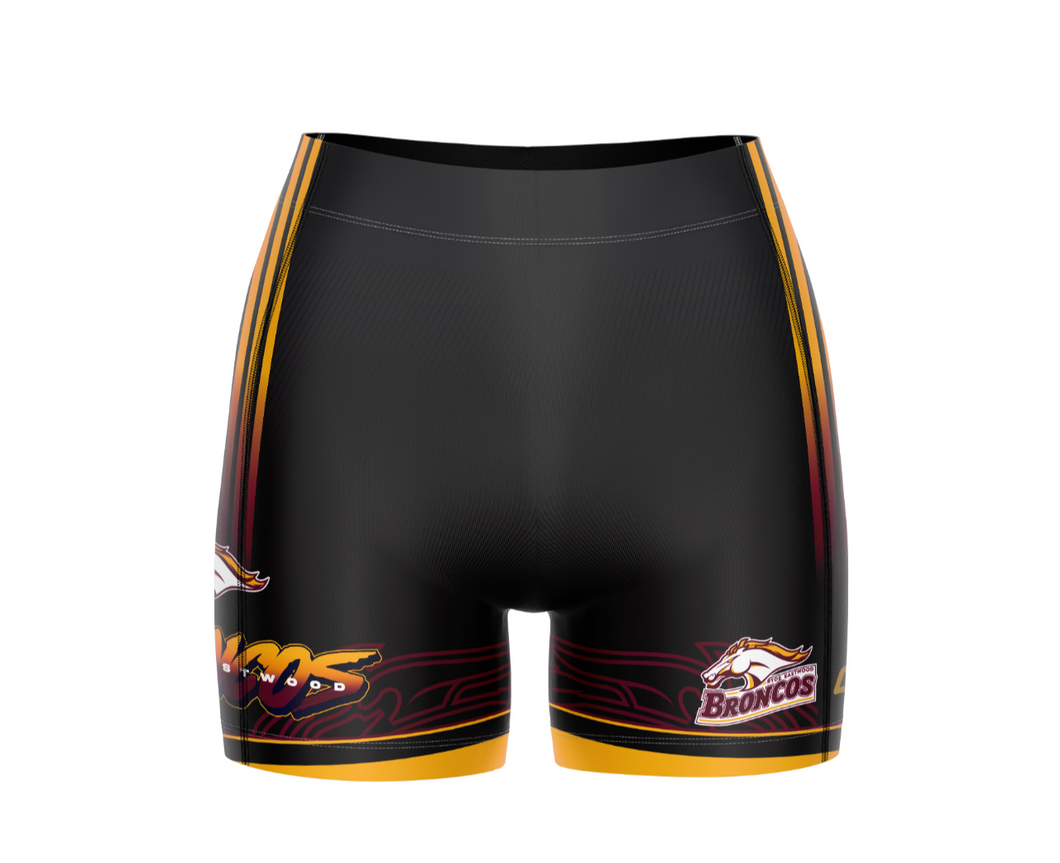 PRE ORDER RYDE EASTWOOD BRONCOS TIGHTS 2024 (BLACK)