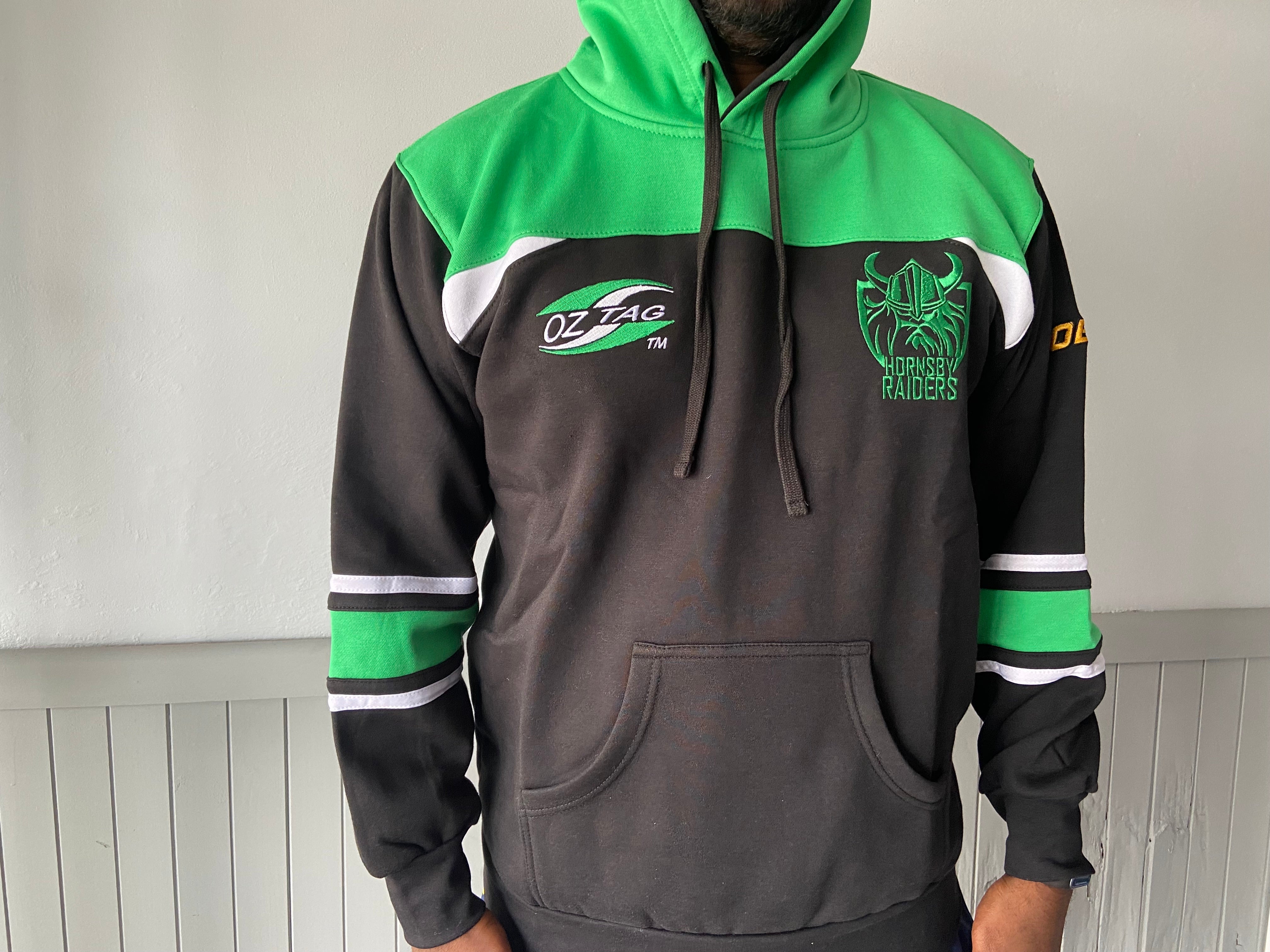 Green raiders outlet hoodie