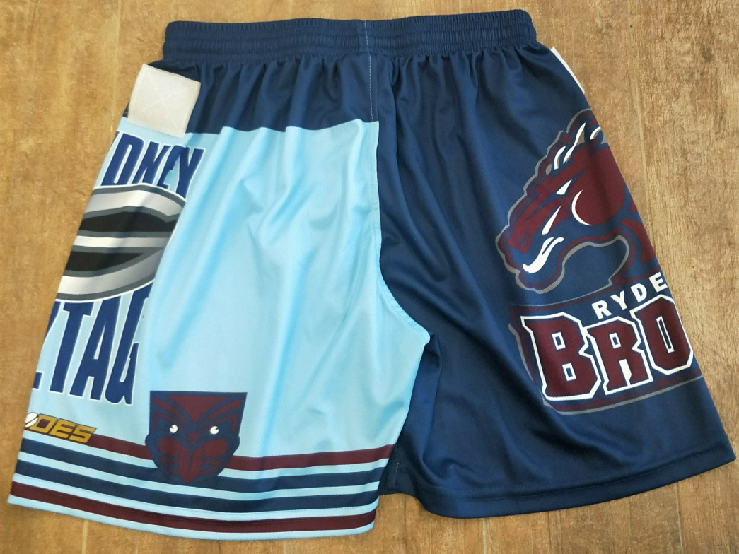 Ryde Eastwood 2019 Jnr State Shorts – Sydney Oztag Merchandise